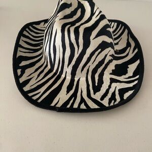 Zebra Print Cowboy Hat